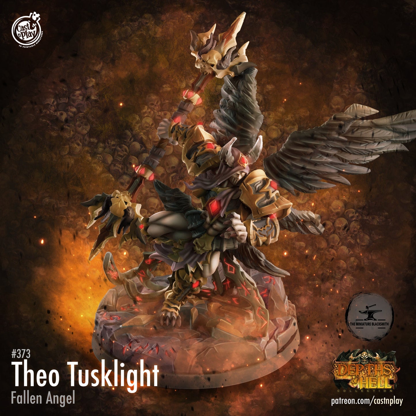 Theo Tusklight  |  D&D  |  Miniature