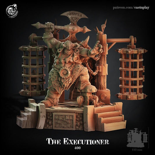 The Executioner |  D&D  |  3D Printed | HD Resin Miniature | Cast n Play | Pathfinder | Tabletop