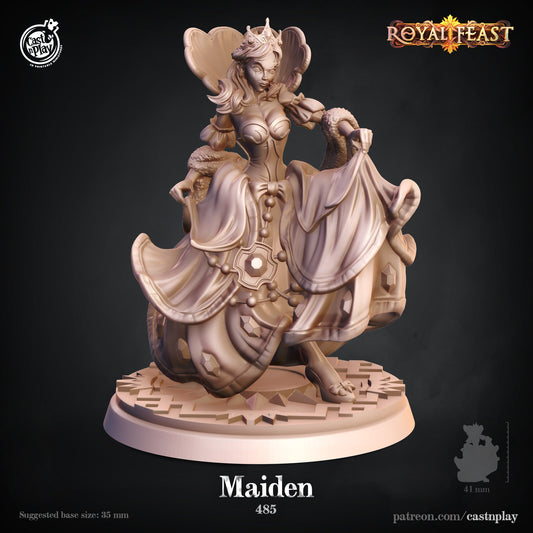 Royal Maiden |  D&D  |  Miniature | Princess | Countess | Lady