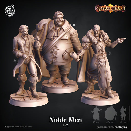 Noble Men and Women |  D&D  |  Miniature | Royal | Dance | Ball | Lady | Men | Sir