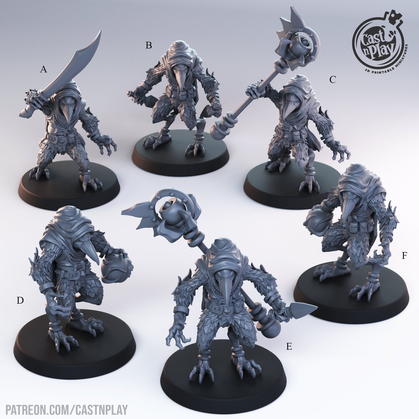 Kenkus  |  D&D  |  Miniature | Daemon | Quest | Enemy | Minnion