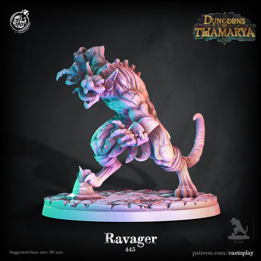 Dungeon Ravager |  D&D  |  Miniature | Enemy | Rat | Cave | Creature