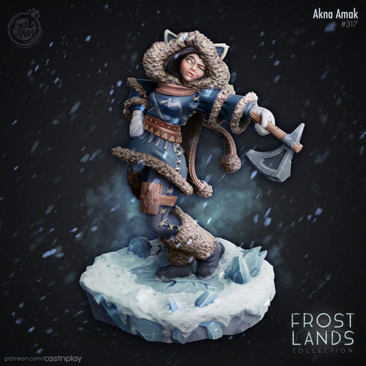 Akna Amak | D&D | Miniature | Adventurers Guild | Forge | NPC | Boss | People | Frostlands | Sow