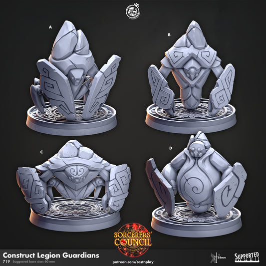 Legion Guardian Contructs | D&D | Miniature | Sorcerer's Council | Forge | NPC | Automoton | Training Dummy