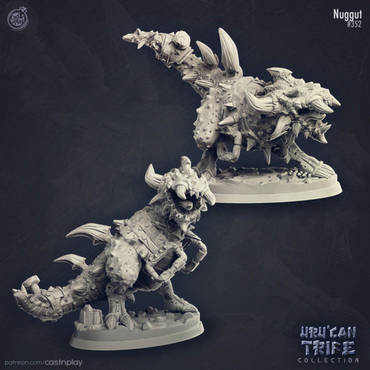 Nuggut Void Creature  |  D&D  |  3D Printed | HD Resin Miniature | Cast n Play | Pathfinder | Tabletop | Void | Creature | Underdark